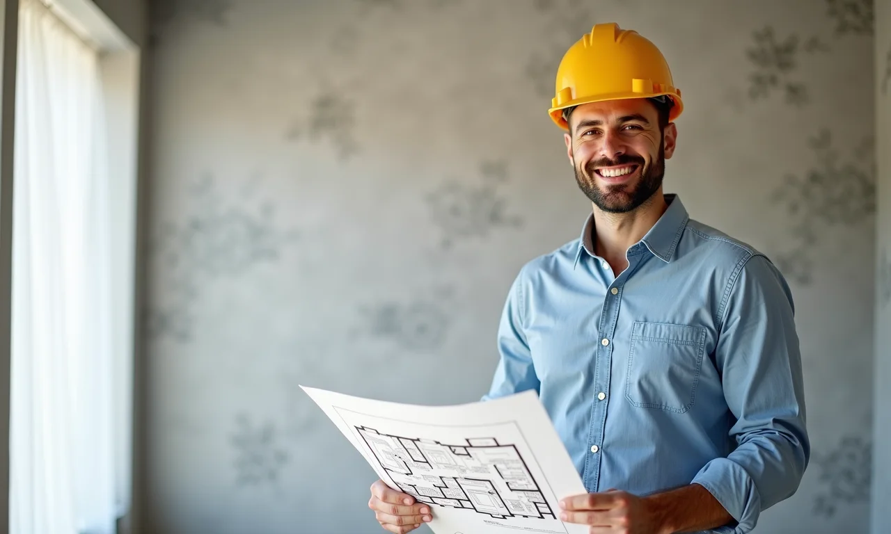 Arquiteta dando dicas sobre papel de parede.