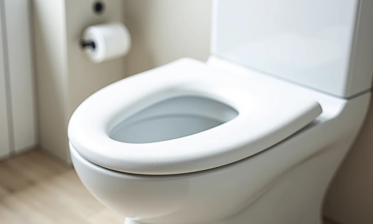 Assento sanitário Aqualimp Soft Close almofadado, conforto e suavidade.