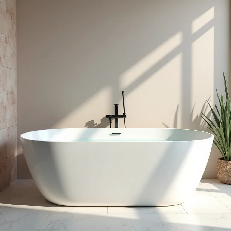 Banheira de hidromassagem de acrílico