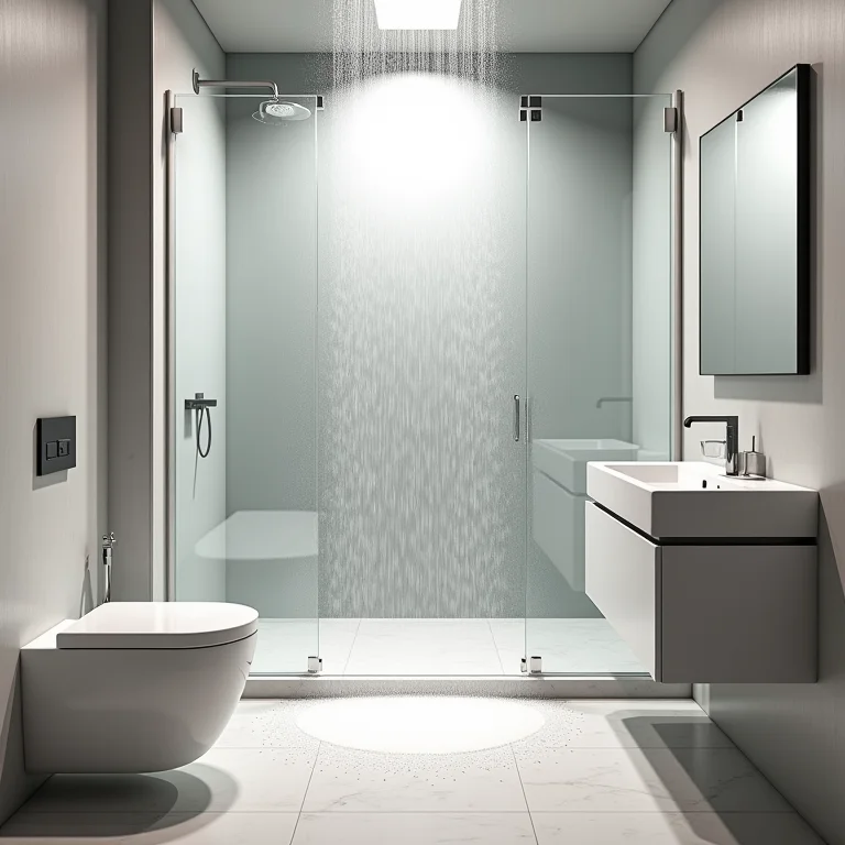 Banheiro pequeno sem box funcional