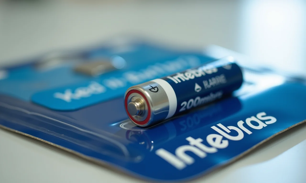 Bateria para alarme da Intelbras.