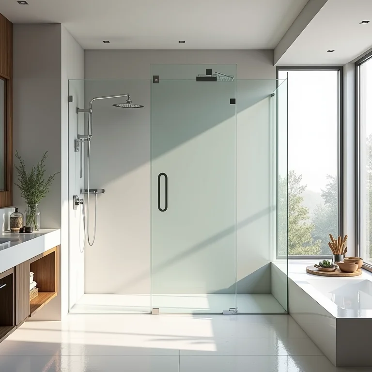 Box de vidro para banheiro pequeno