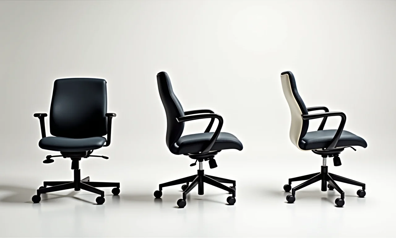Cadeiras de escritório sem rodinhas em diferentes estilos com toque brasileiro.