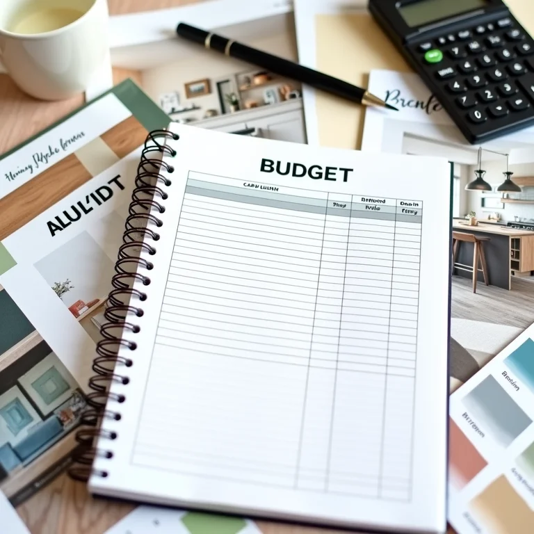 Calculadora e planejador financeiro para reforma de cozinha