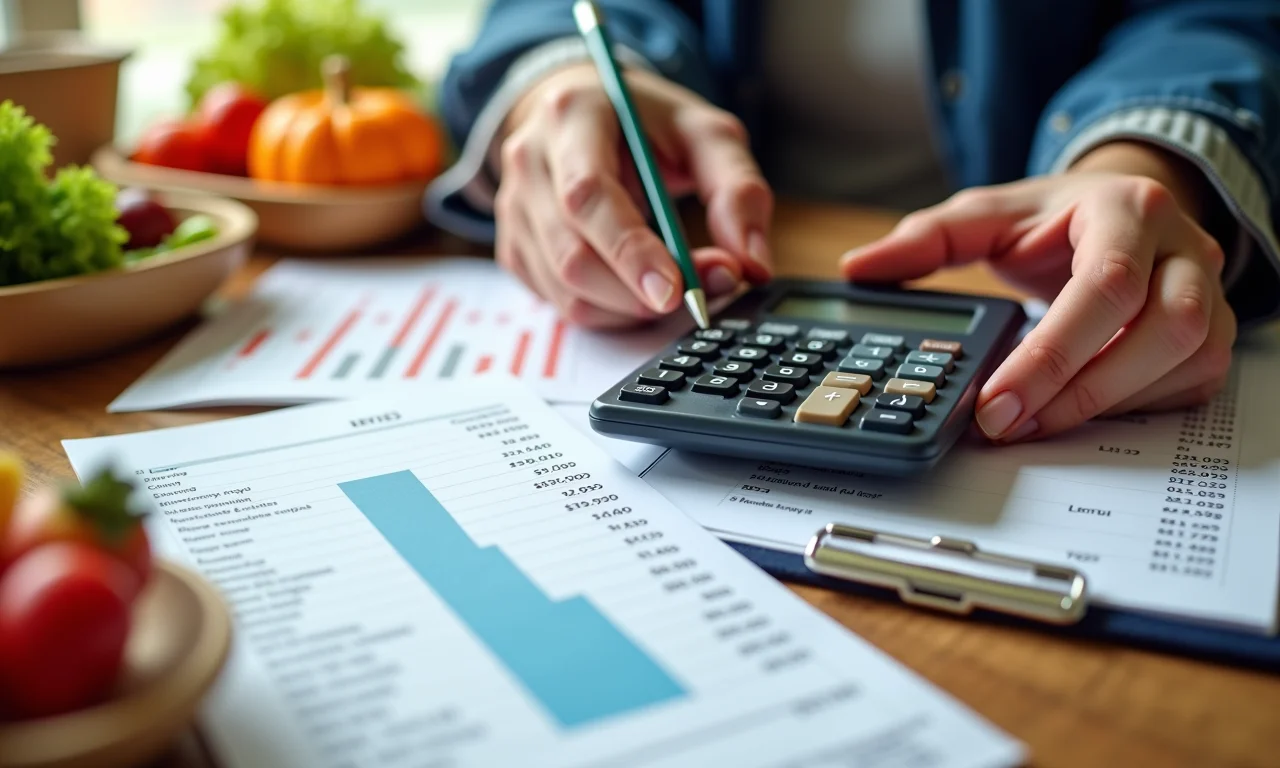 Cálculo de custos para negócio de marmitas.