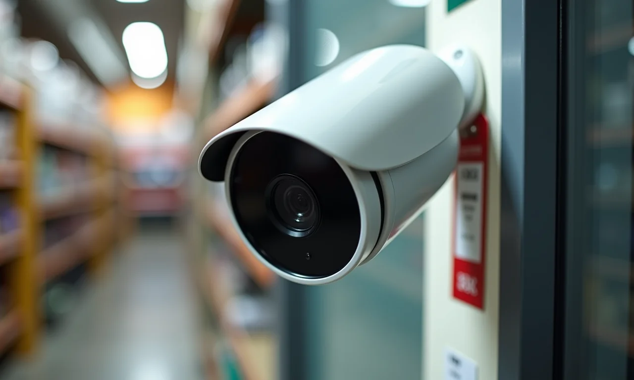 Câmera de segurança acessível e econômica.