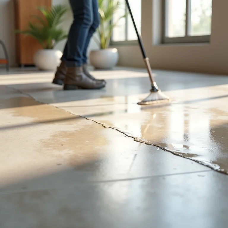 Cera para cimento queimado: brilho e proteção