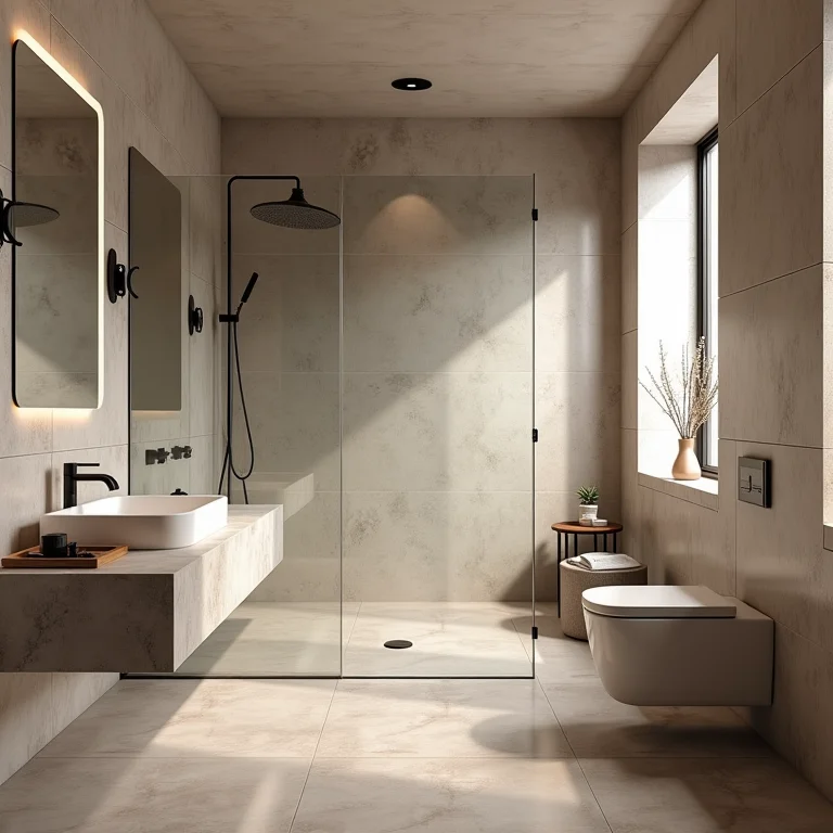 Cerâmicas de baixo custo para banheiro