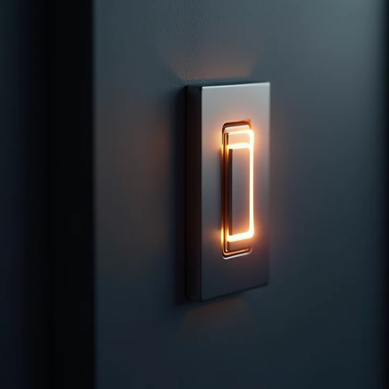 Close-up de interruptor de alta qualidade