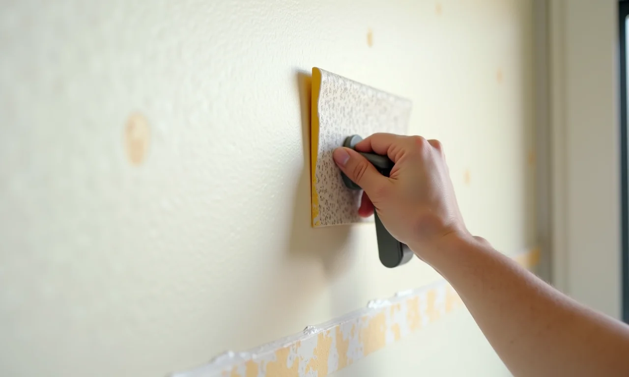 Colando papel de parede sem bolhas.