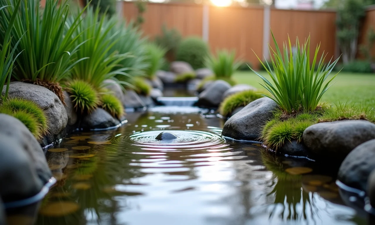 Como manter a água do mini lago sempre limpa.