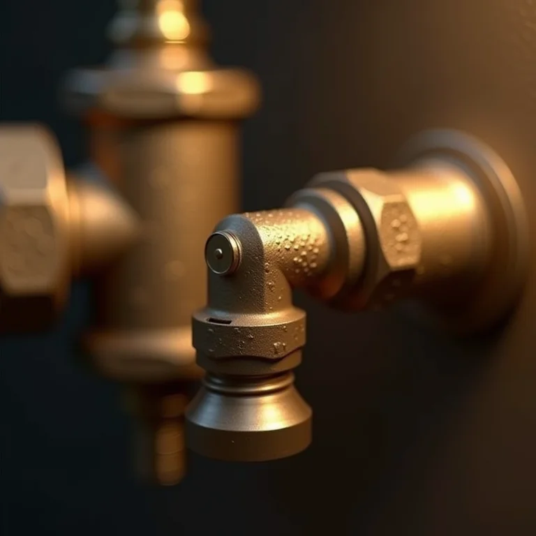 Conexões hidráulicas de alta qualidade com acabamento em latão