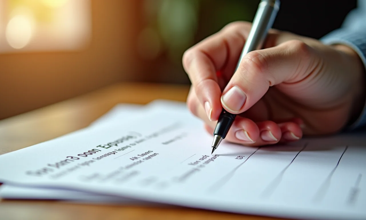 Controlando gastos anotados em um envelope.