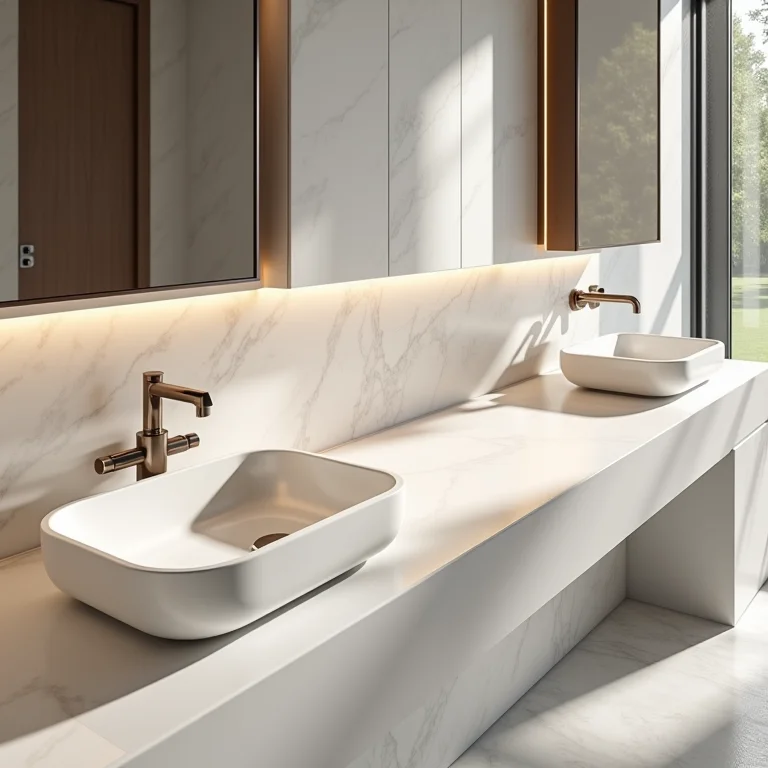 Cubas variadas para bancadas de banheiro