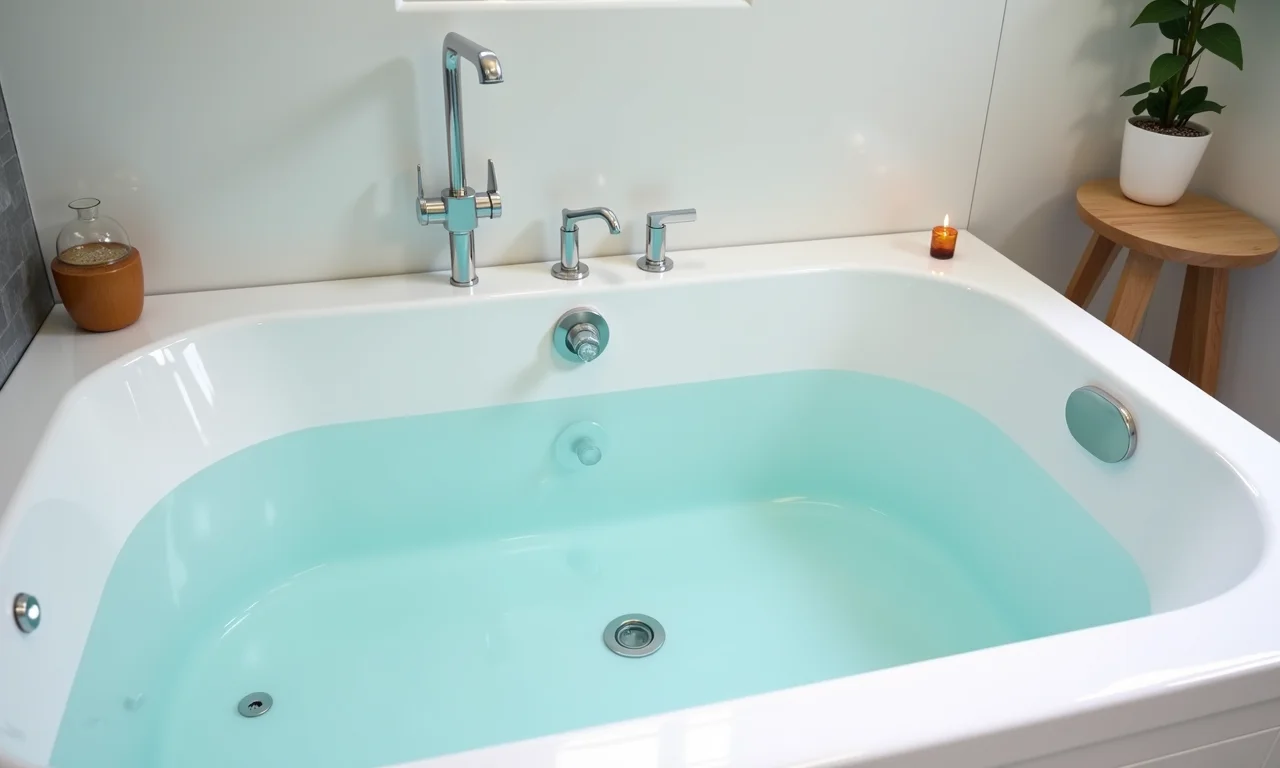 Design clean e moderno de uma jacuzzi Albacete.