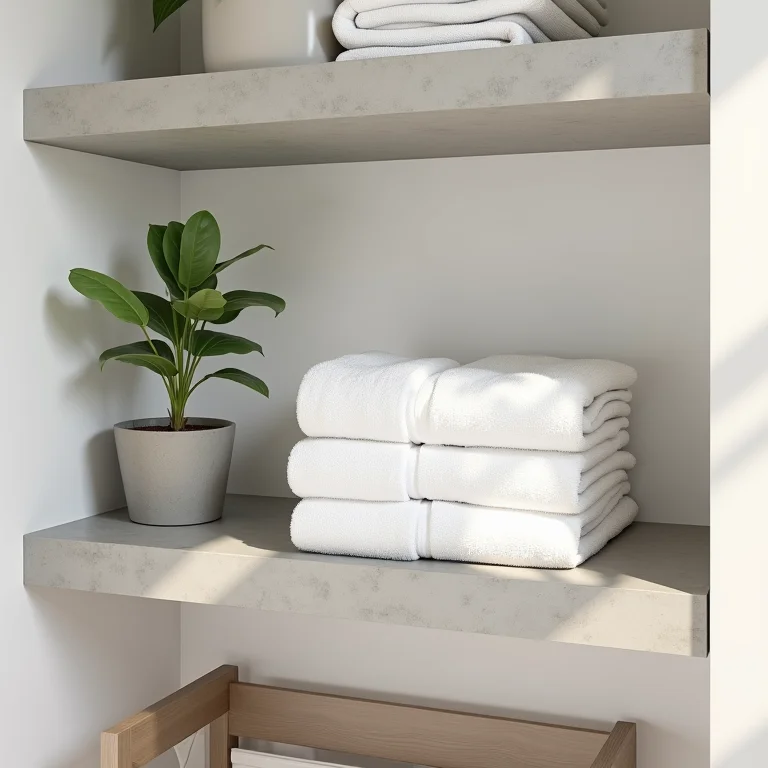 Dicas extras para um banheiro impecável com cimento queimado.