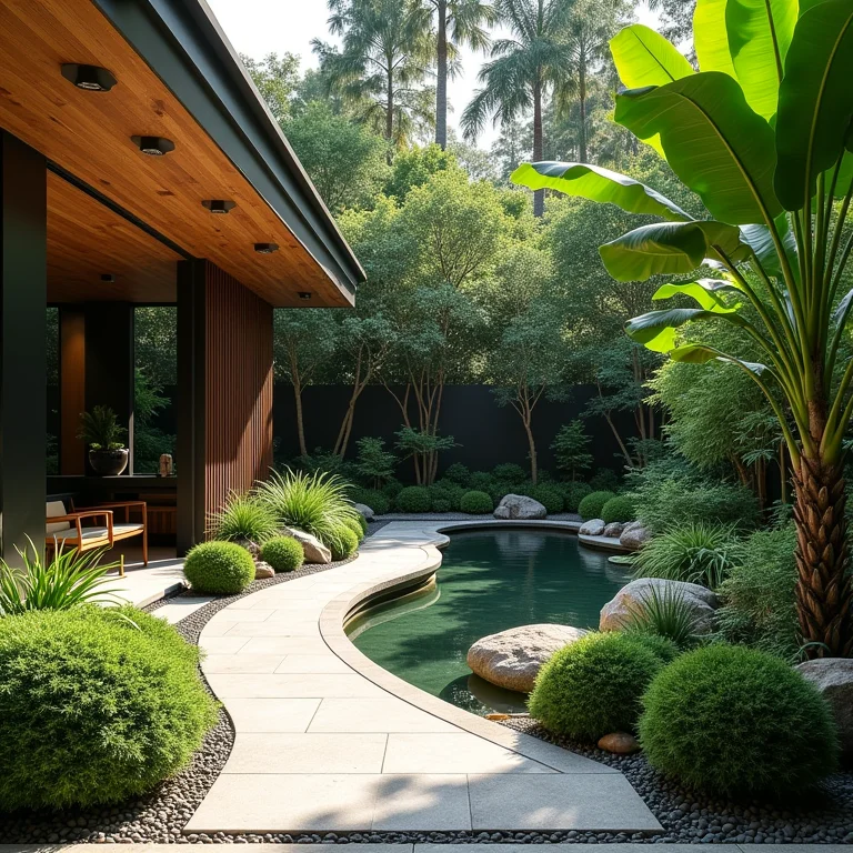 Diferentes estilos de paisagismo para jardim de inverno