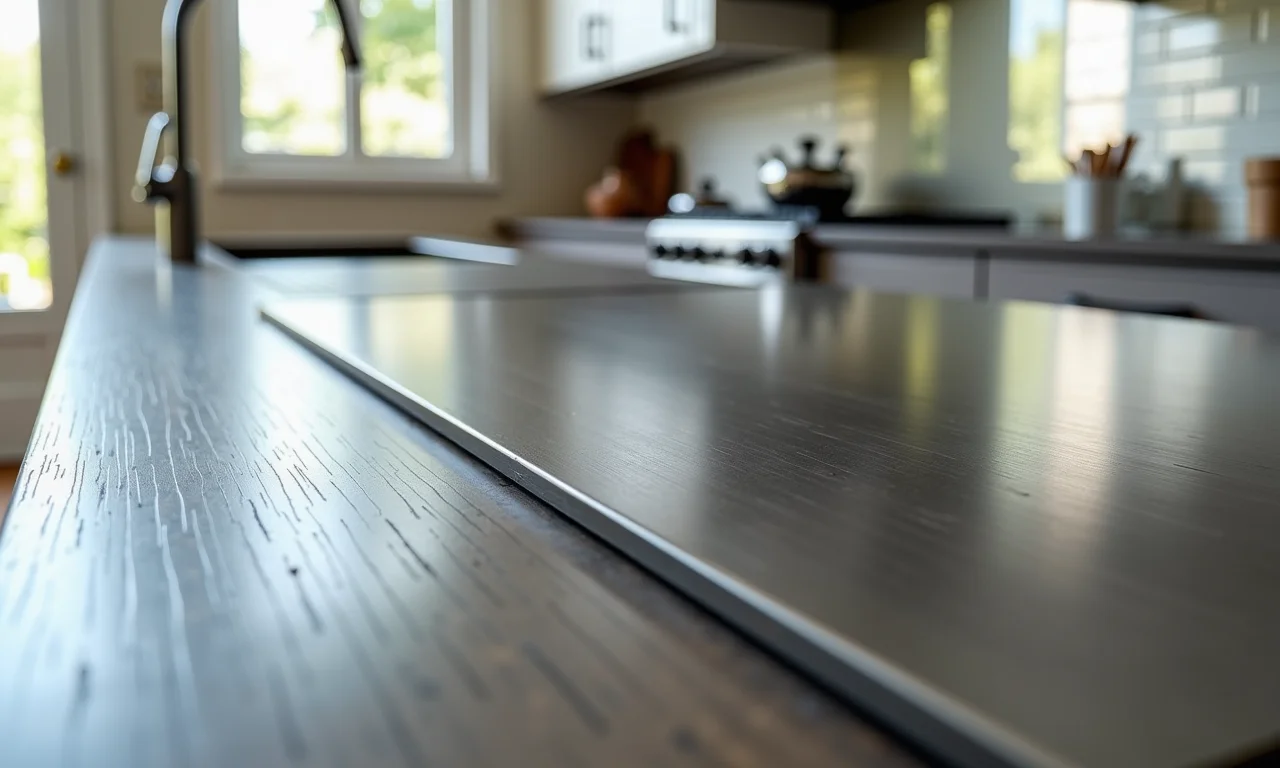 Diferentes tipos de acabamento em bancadas de inox.