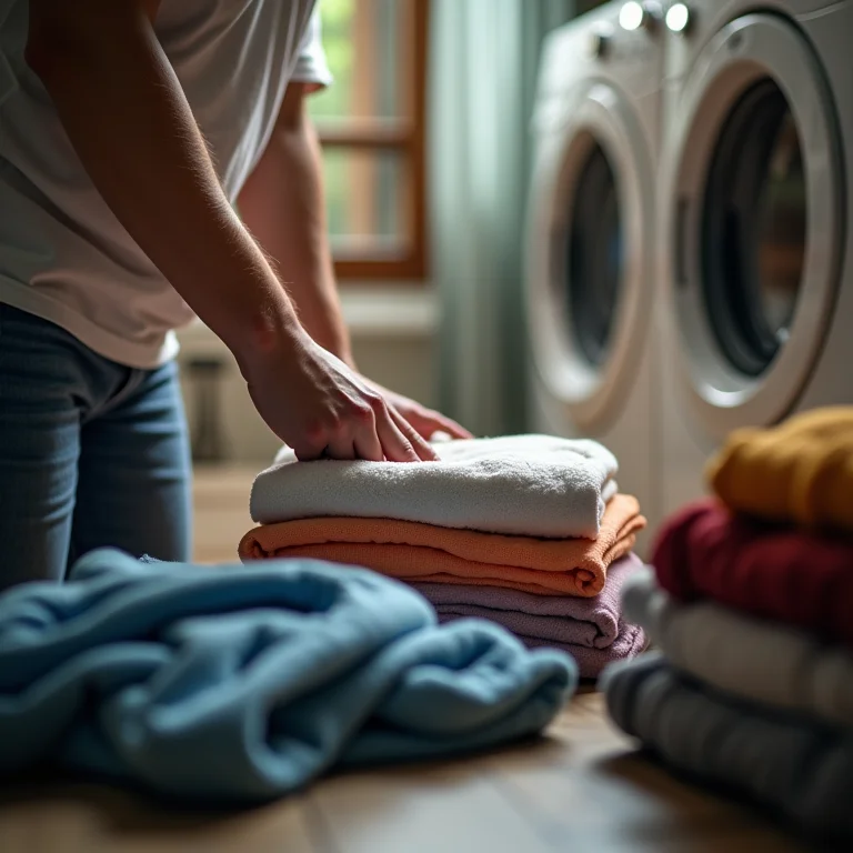 Dobrando roupas de forma profissional