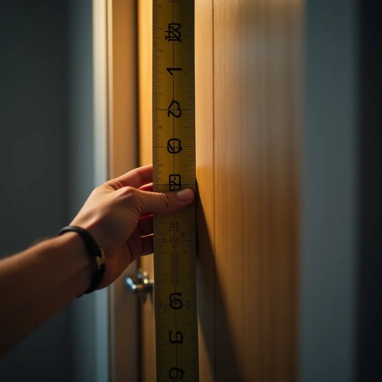 Erro comum: ignorar as medidas da porta ao instalar fechadura digital