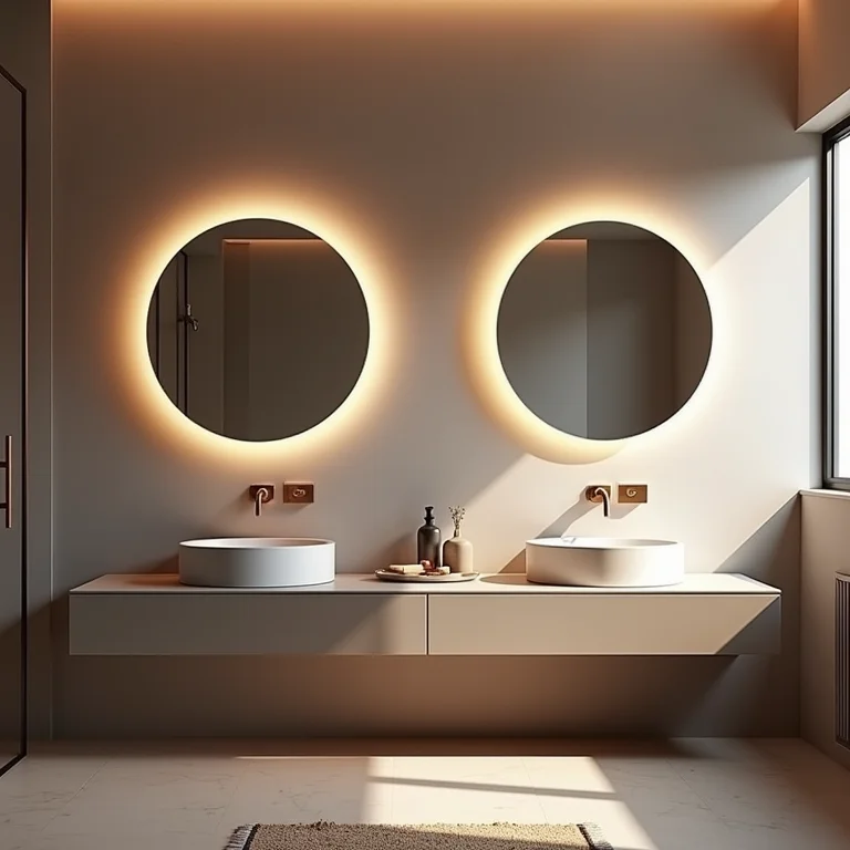 Espelhos para um banheiro perfeito