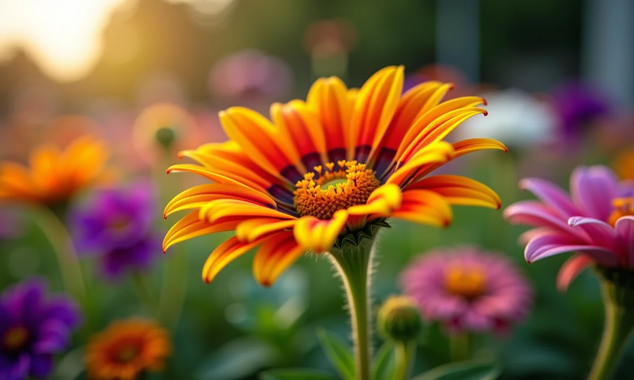 Flores fáceis de cuidar para jardim ensolarado e ventoso.