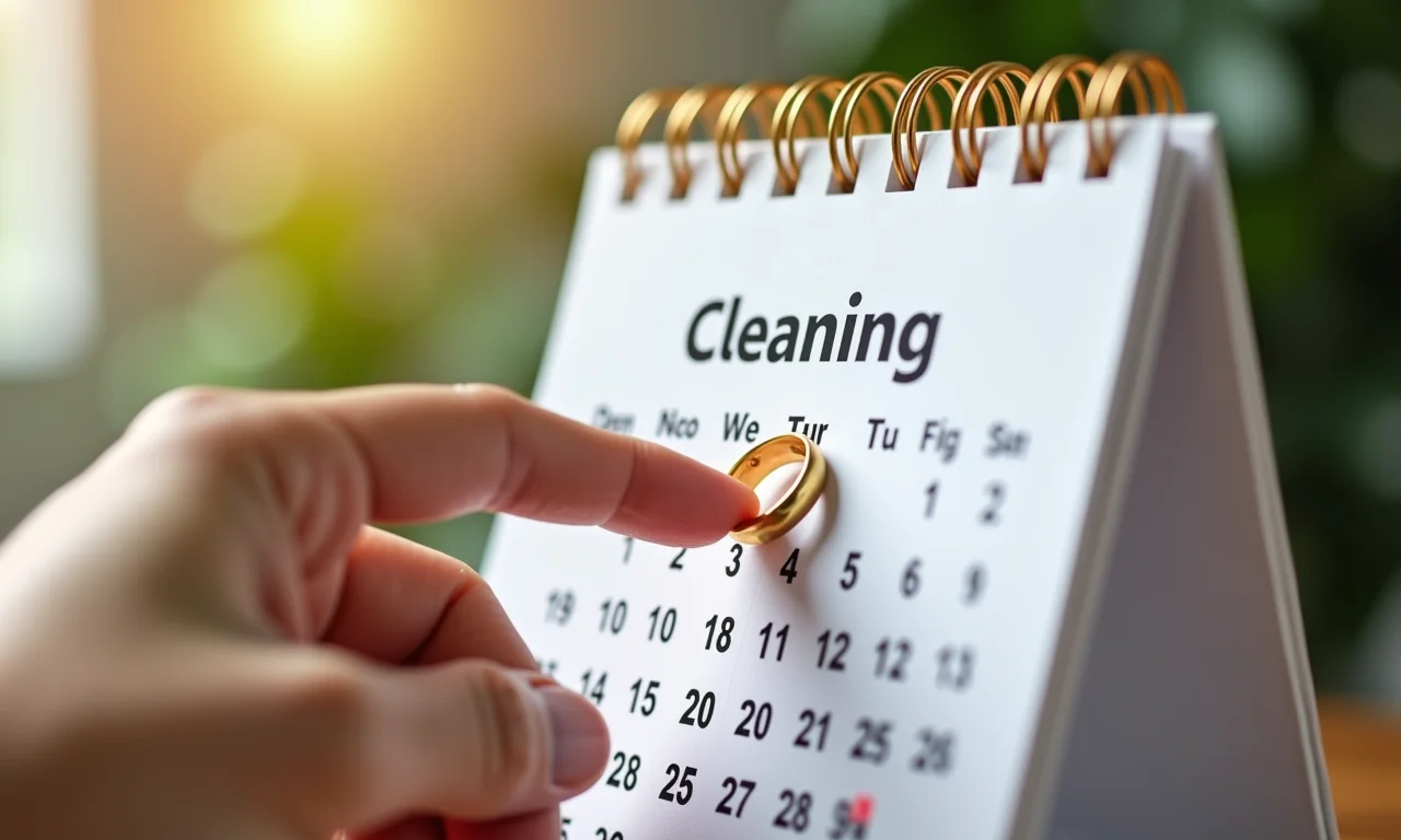 Frequência ideal para limpar anel de ouro.