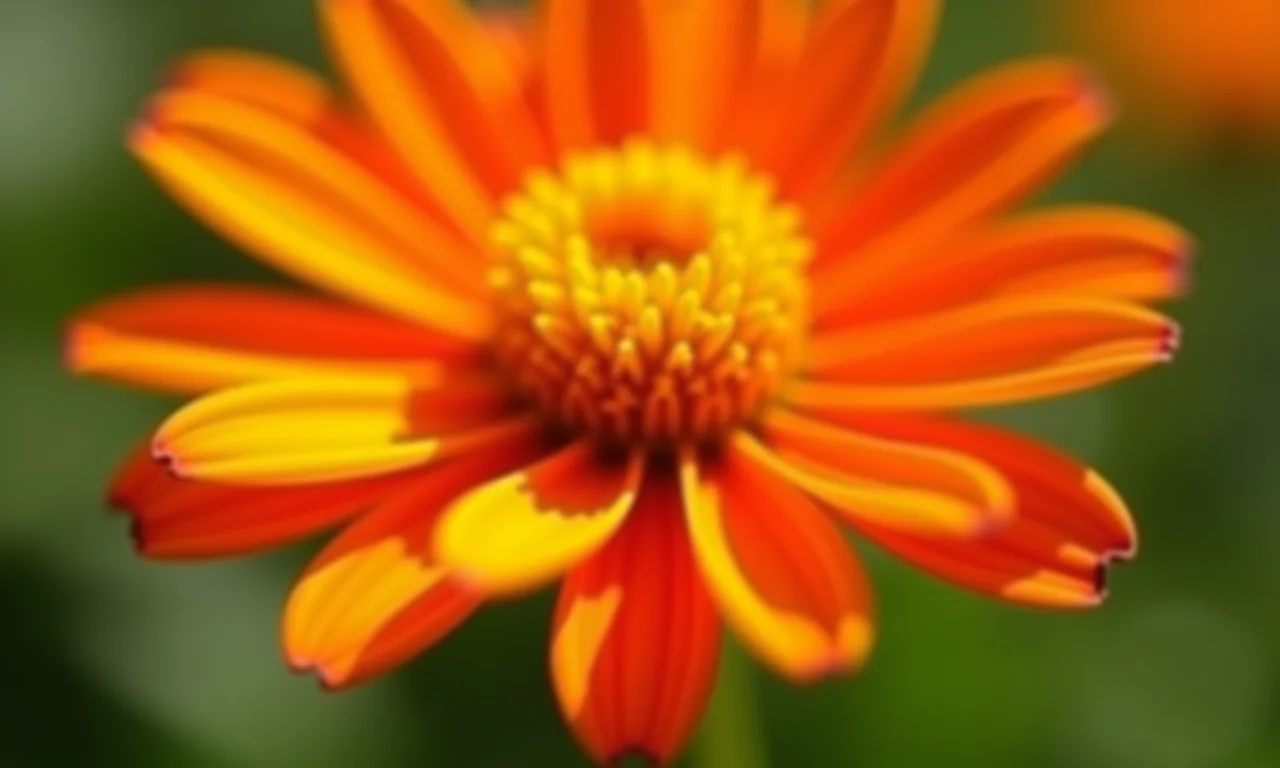 Gazânia, a margarida sul-africana resistente.