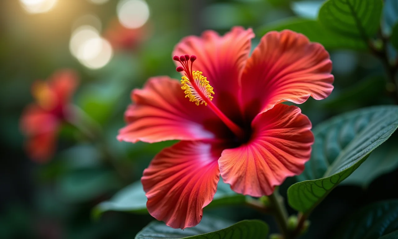 Hibisco, a beleza tropical em flor.