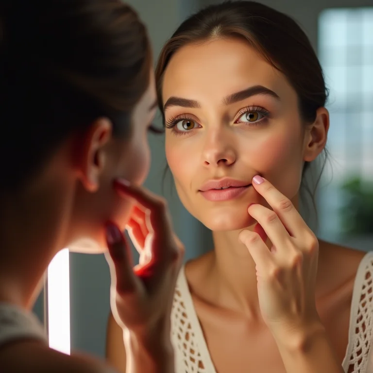 Iluminação uniforme de espelho LED para maquiagem perfeita