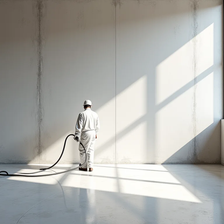 Impermeabilização de cimento queimado