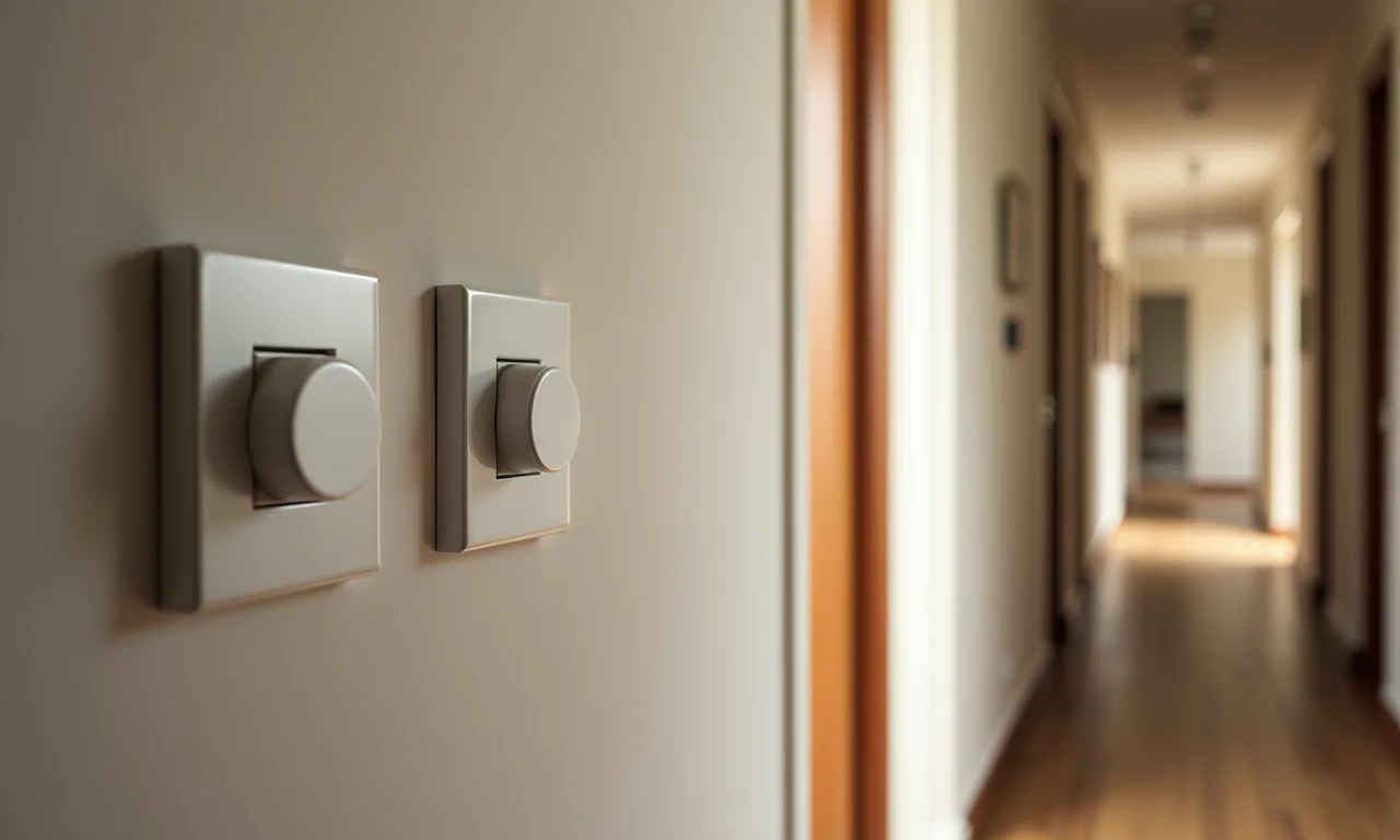 Interruptor paralelo controlando luzes.