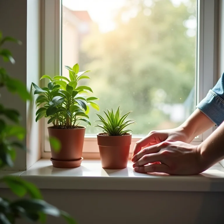 Layout e disposição de plantas em um jardim de inverno