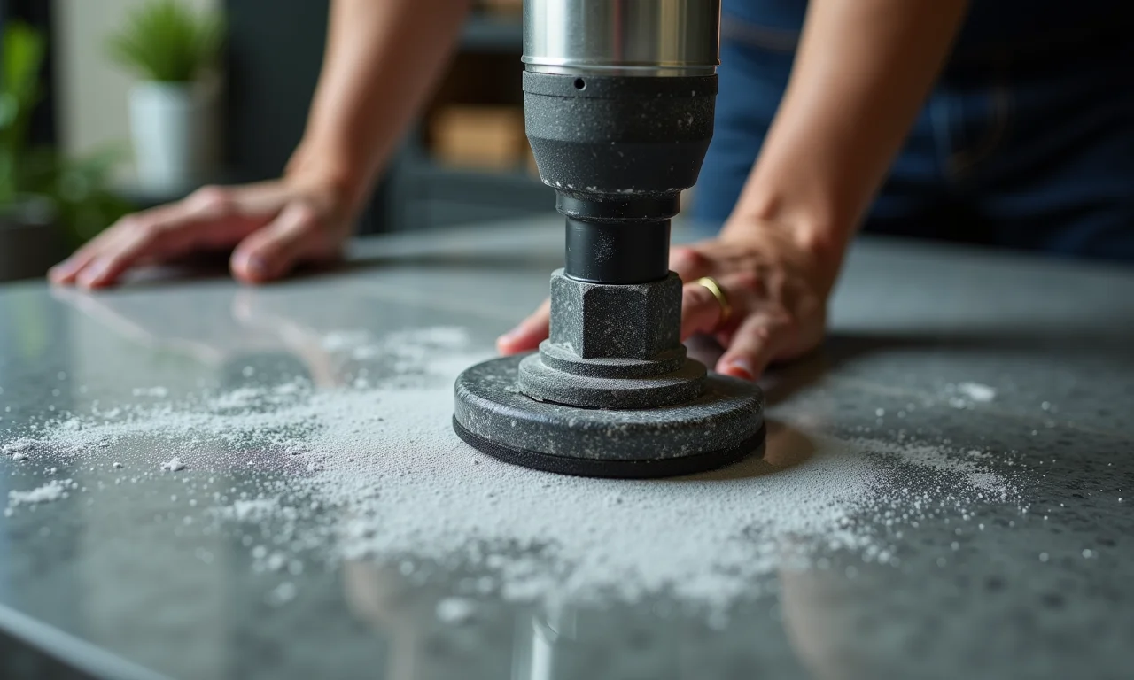 Limpeza de piso Fulget com Limpa Pedras da Bellinzoni.
