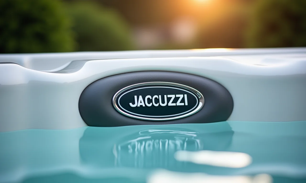 Logotipo de uma marca de jacuzzi confiável.