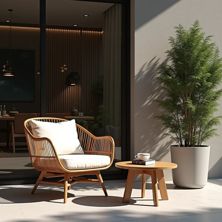 Materiais ideais para móveis de varanda.