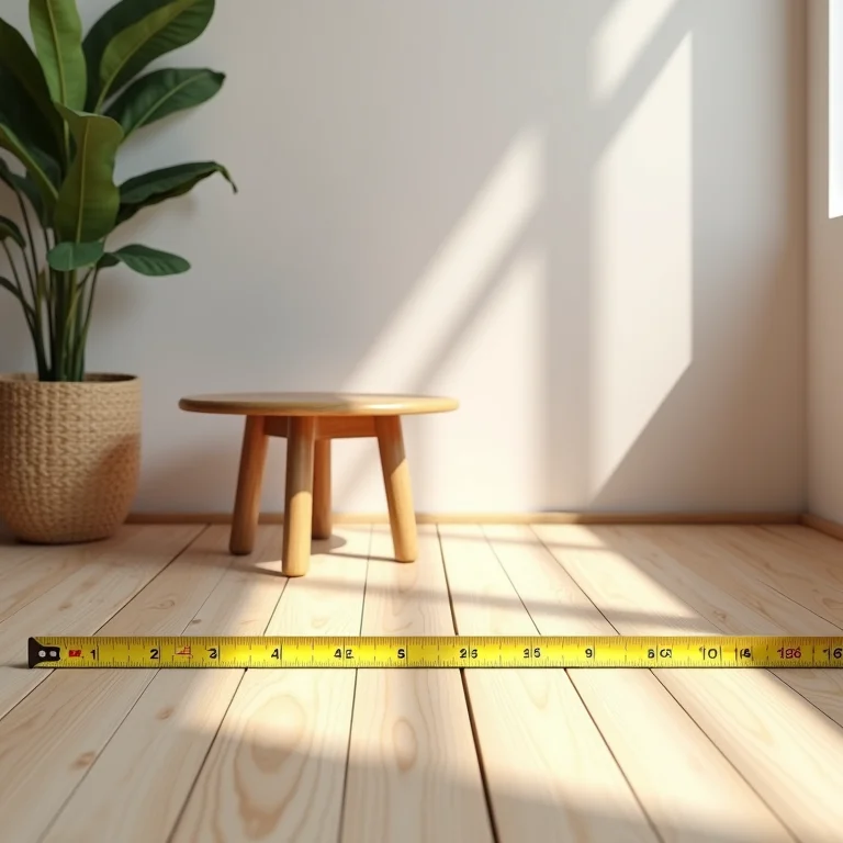 Medindo o espaço disponível para uma mesa lateral