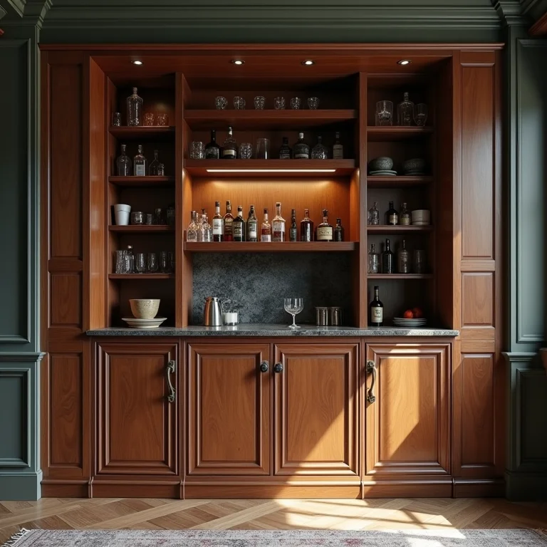 Móveis de bar de baixa qualidade e mal construídos