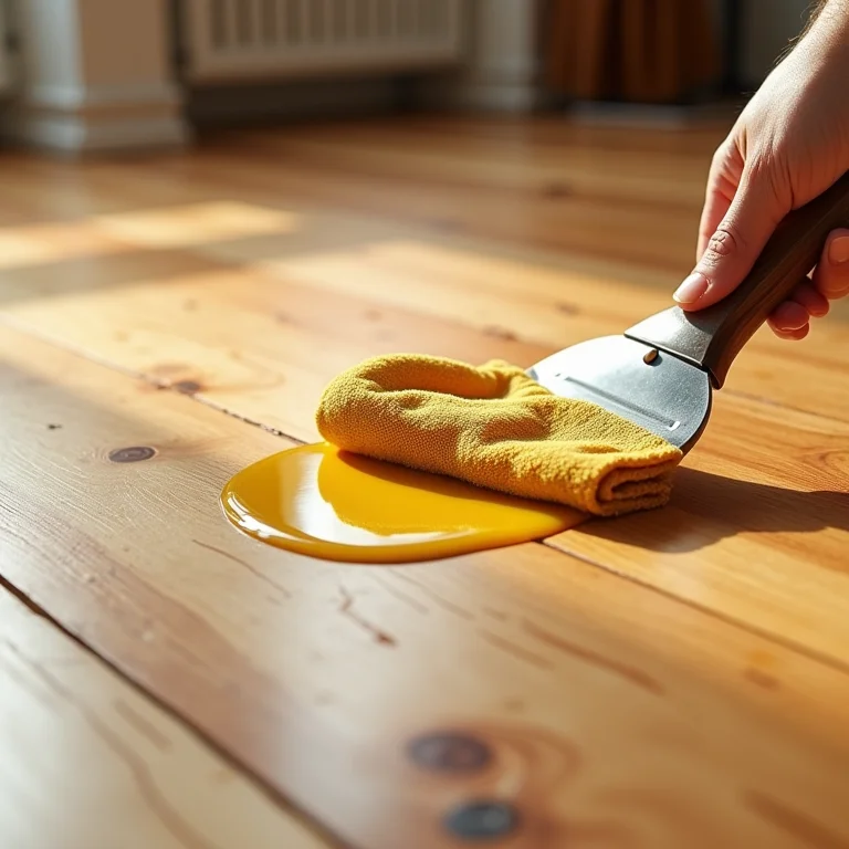 Óleo de cozinha sendo usado para soltar mancha de tinta.