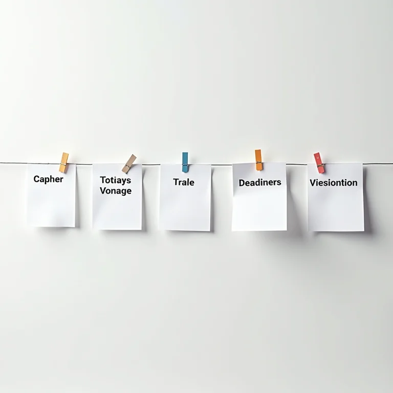 Organizador de tarefas com pranchetas individuais