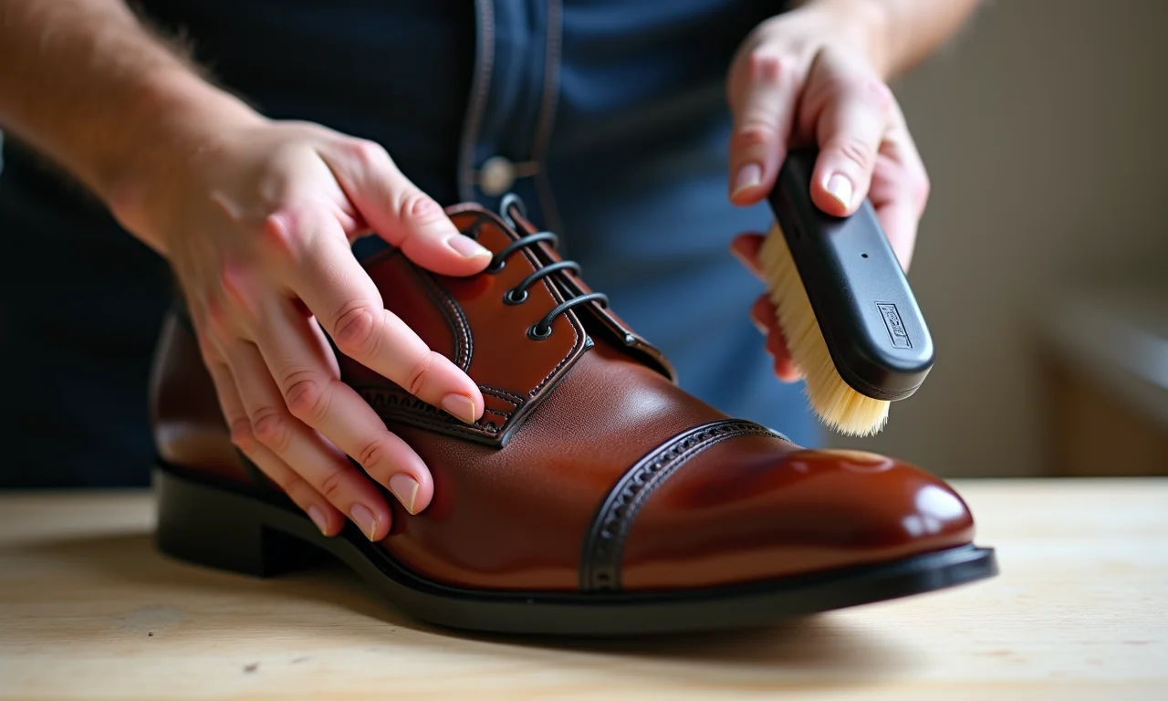 Passo a passo detalhado de como lavar sapato social de couro.
