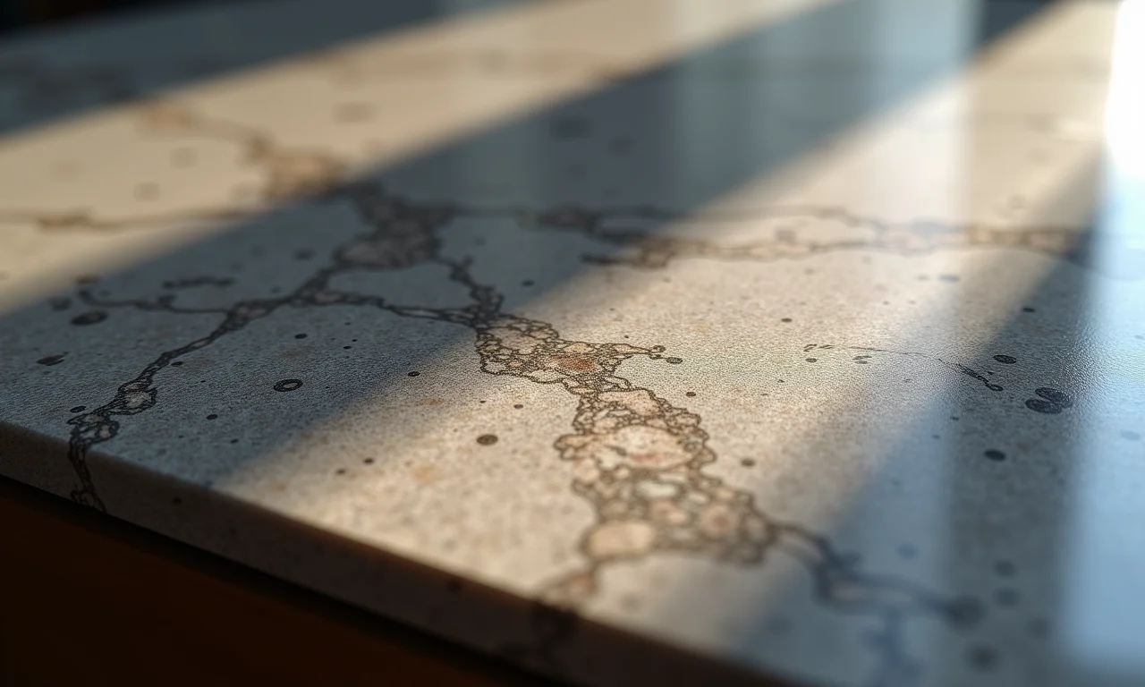 Pedra São Tomé lixada, refletindo a luz em superfície lisa.