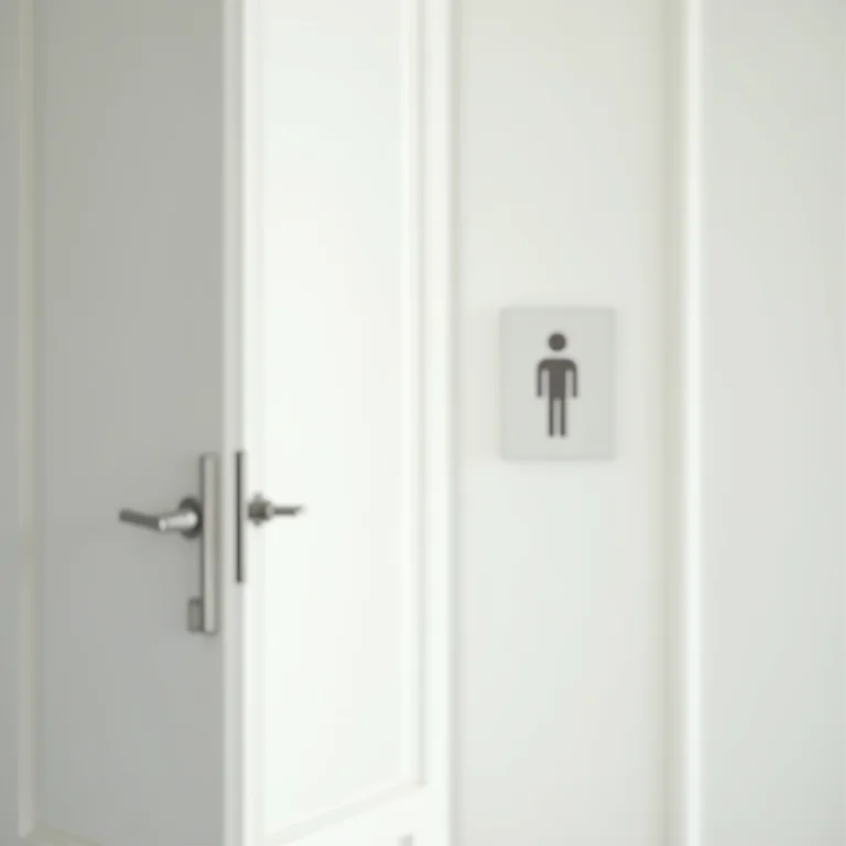 Placa de manutenção indicando a importância da sinalização