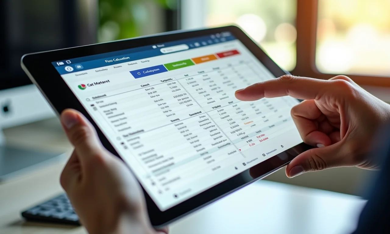 Planilha de cálculo de piso: Ferramenta facilitadora para reformas.