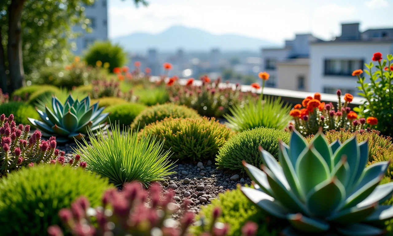 Plantas nativas brasileiras ideais para telhados verdes.