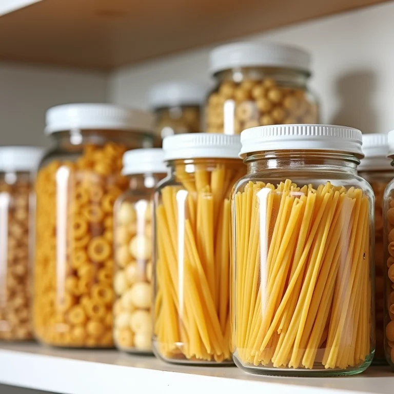 Potes de vidro herméticos para armazenar alimentos