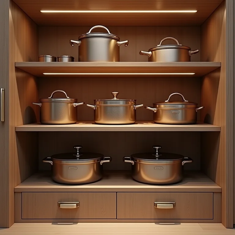 Potes herméticos da Linha Y para armazenamento de alimentos