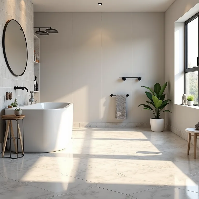 Produtos indicados para reformar o piso do banheiro