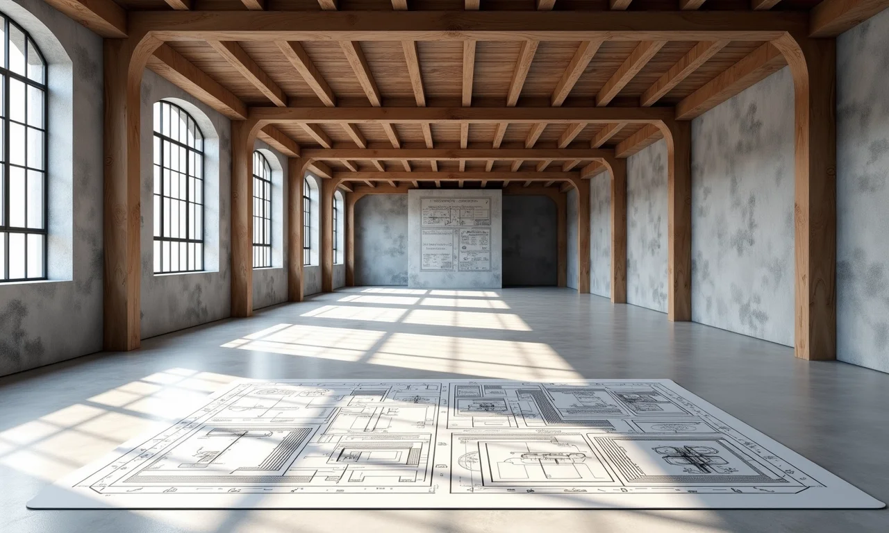 Projeto detalhado para reforma de galpão.