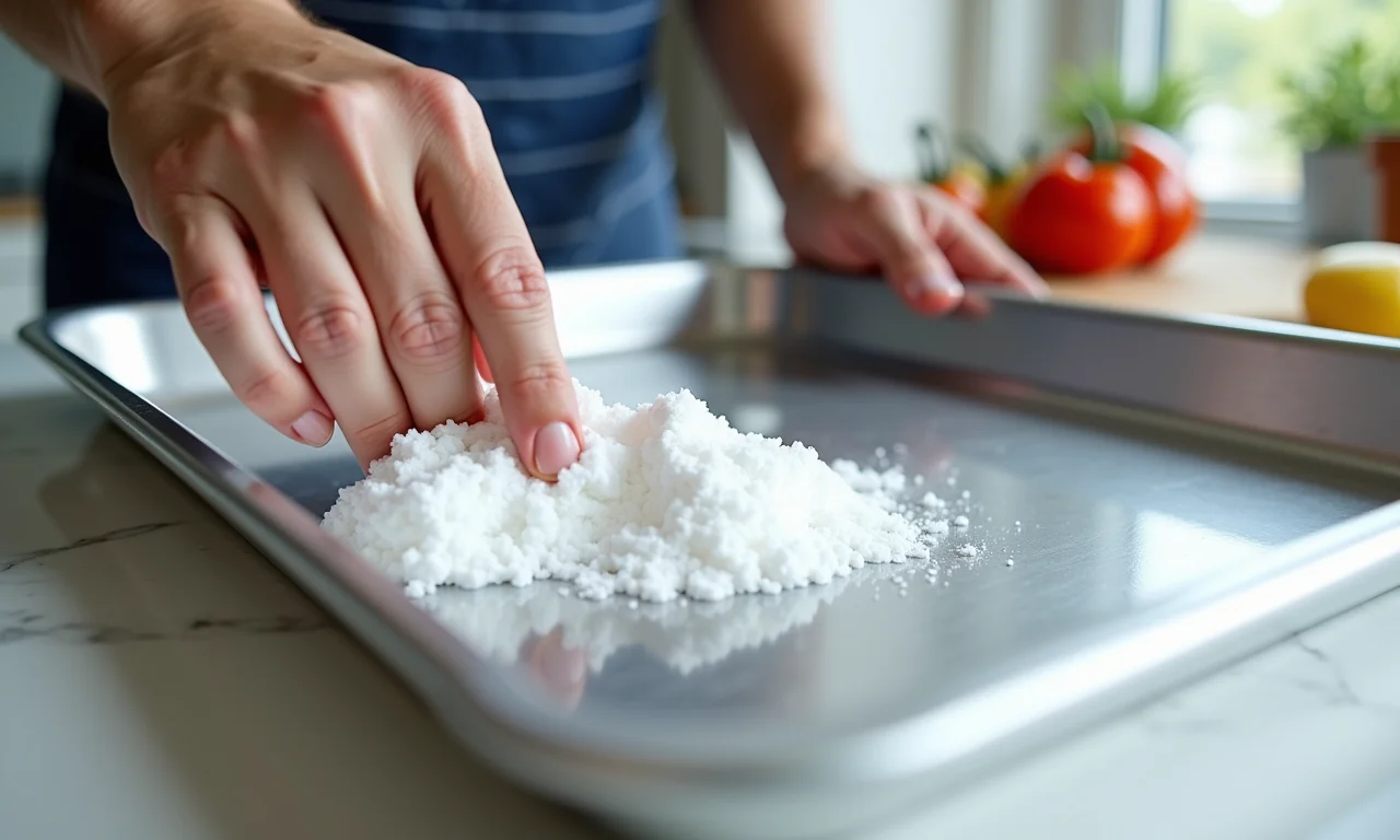 Qual a melhor forma de limpar a assadeira de alumínio?